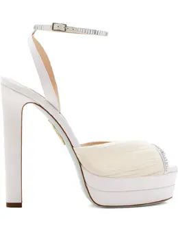 Aquazzura: Белые сандалии 