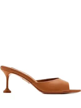 Aquazzura: Коричневые сабо 
