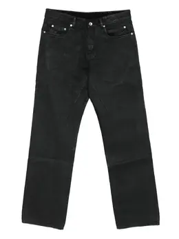 Rick Owens DRKSHDW: Чёрные джинсы 