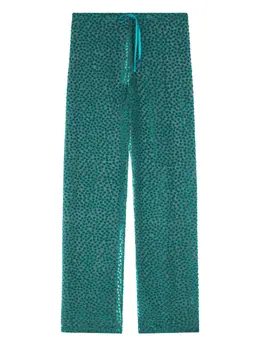 DRIES VAN NOTEN: Брюки в горошек 