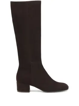 Gianvito Rossi: Коричневые ботинки 