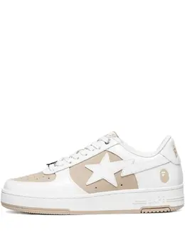 A BATHING APE®: Бежевые кроссовки 