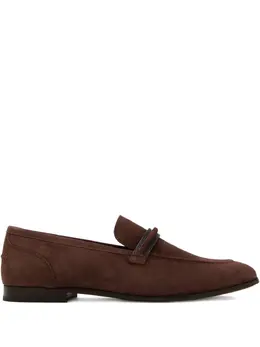 Brunello Cucinelli: Коричневые лоферы 