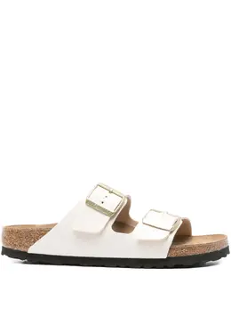 Birkenstock: Белые сандалии  Arizona