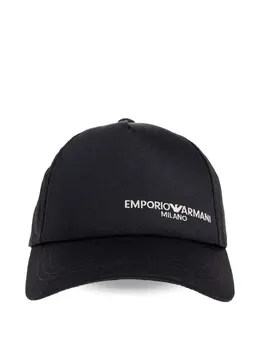 Emporio Armani: Чёрная кепка 