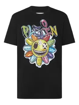 Philipp Plein: Футболка  Crystal со стразами
