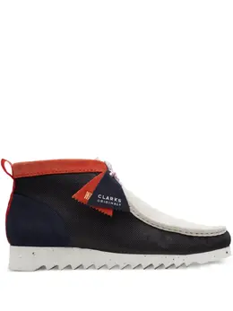 Clarks Originals: Чёрные ботинки 