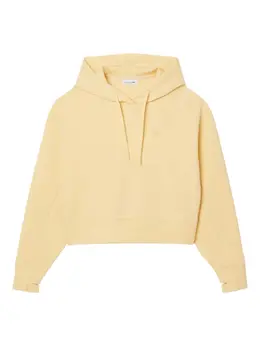 Lacoste: Жёлтая толстовка 