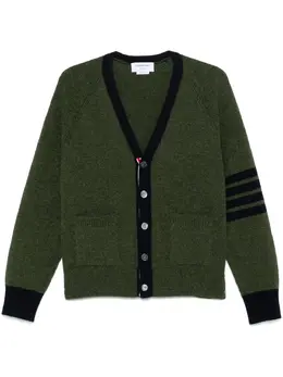 Thom Browne: Кардиган  Shetland в полоску