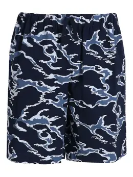 Kenzo: Шорты с принтом 