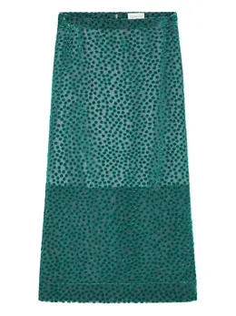DRIES VAN NOTEN: Голубая юбка 