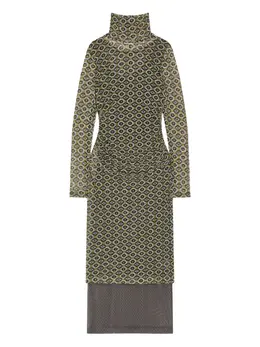 DRIES VAN NOTEN: Свитер в сетку 