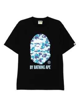A BATHING APE®: Чёрная футболка 