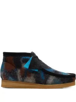 Clarks Originals: Чёрные ботинки 