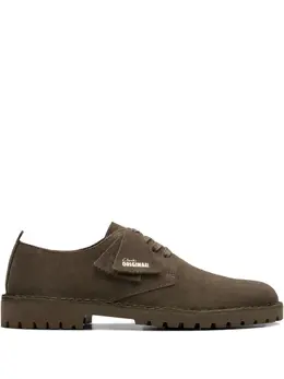 Clarks Originals: Коричневые туфли 