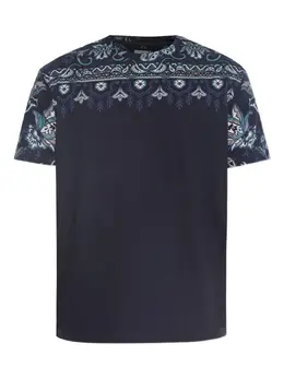 ETRO: Футболка с принтом 