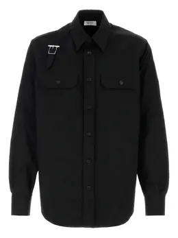Alexander McQueen: Рубашка с длинным рукавом 
