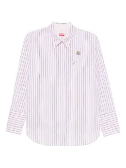 Kenzo: Рубашка в полоску 