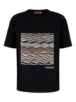 Missoni: Чёрная футболка 