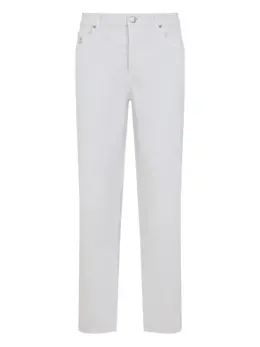 Brunello Cucinelli: Прямые джинсы 