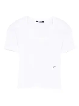 Jacquemus: Хлопковая футболка 