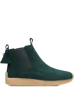 Clarks Originals: Тёмные ботинки 