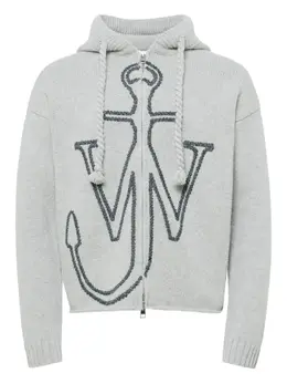 JW Anderson: Светлый кардиган  Anchor