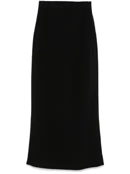 FENDI: Чёрная юбка 