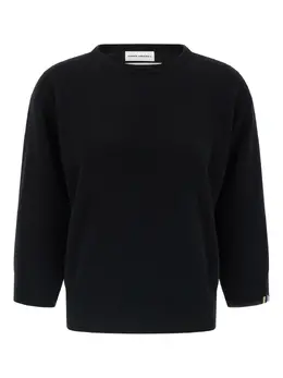 extreme cashmere: Чёрный свитер 