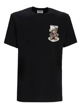 Moschino: Футболка с принтом 