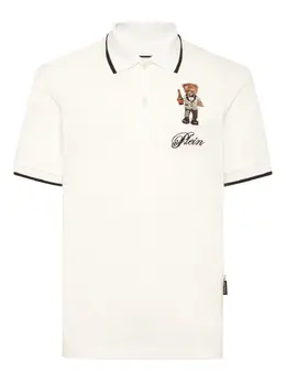 Philipp Plein: Белое поло  Teddy Bear