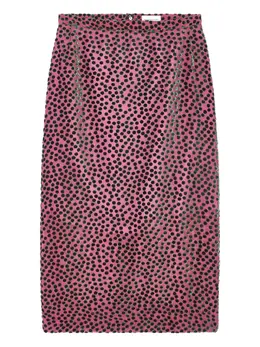 DRIES VAN NOTEN: Юбка в горошек 