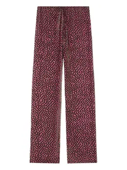 DRIES VAN NOTEN: Брюки в горошек 