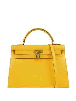Hermès Pre-Owned: Жёлтая сумка 