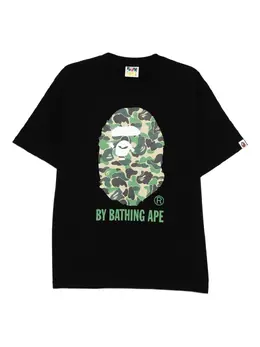 A BATHING APE®: Чёрная футболка 