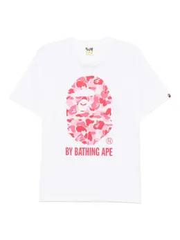 A BATHING APE®: Хлопковая футболка 