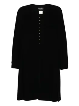 CHANEL Pre-Owned: Однобортное пальто 