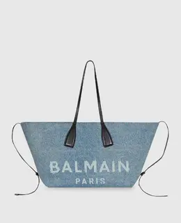 Balmain: Сині сумки 
