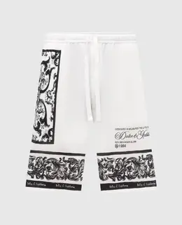 Dolce&Gabbana: Белые шорты 
