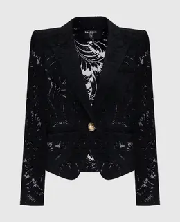Balmain: Чорні піджаки 