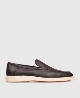 Santoni: Коричневі туфлі 