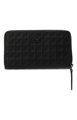 Emporio Armani: Чёрный кошелёк 