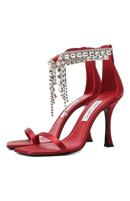 Jimmy Choo: Красные босоножки 