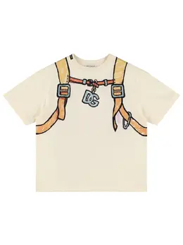 DOLCE & GABBANA: Хлопковая футболка  T