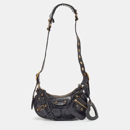 Balenciaga: Чёрная сумка  Le Cagole