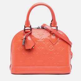 Louis Vuitton: Оранжевая сумка  Alma BB