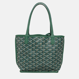 Goyard: Зелёная сумка 