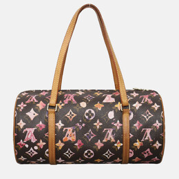 Louis Vuitton: Коричневая сумка  Papillon 30