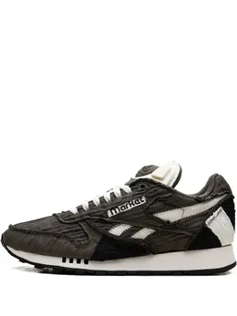 Reebok: Чёрные кроссовки 