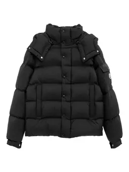 Moncler: Чёрная куртка 